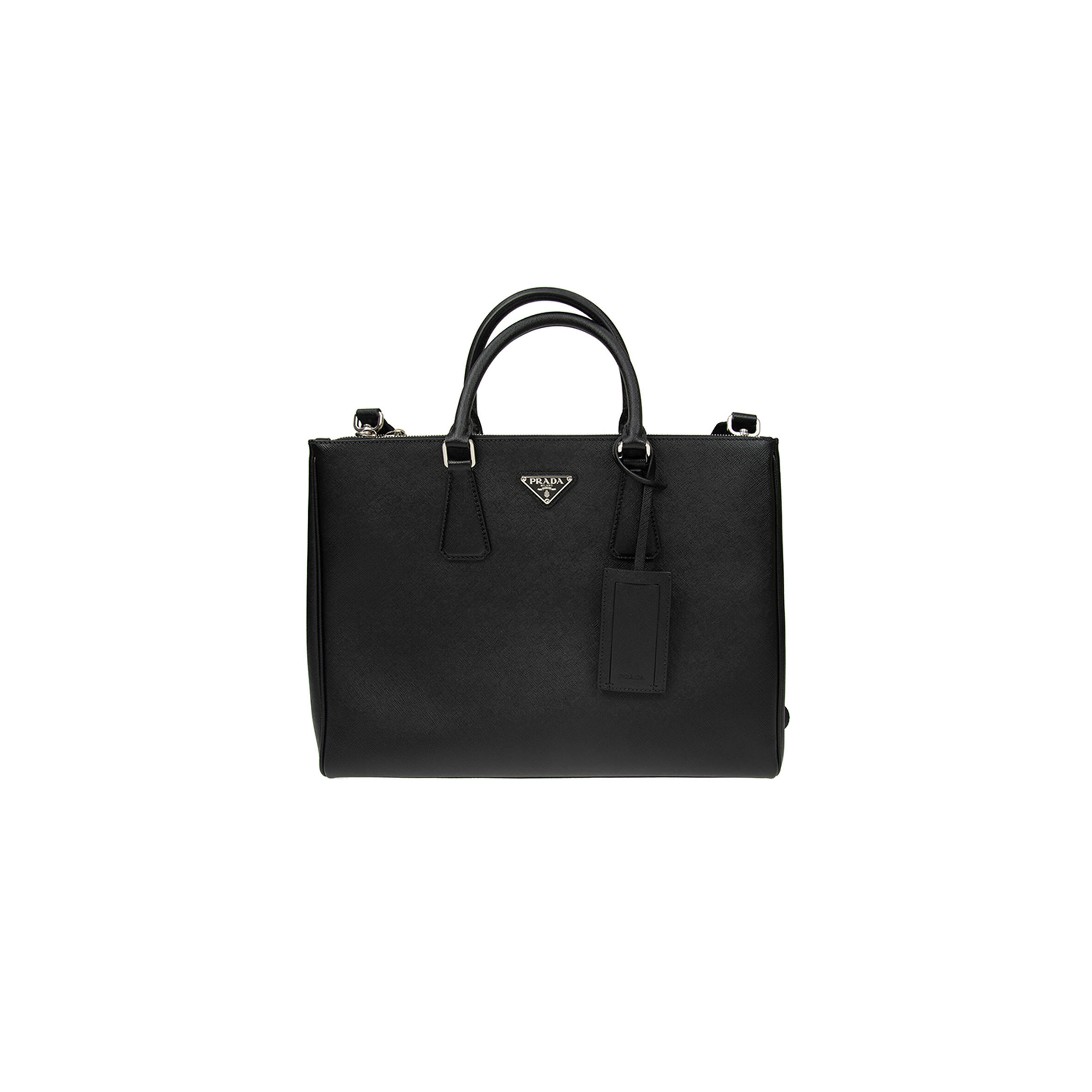 PRADA SAFFIANO TOTE BAG BLACK 2VG061 (39*29*9cm) 